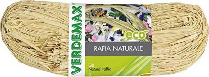 VERDEMAX,-Nastro-in-Rafia-Naturale,-50-g,-Modello-4592