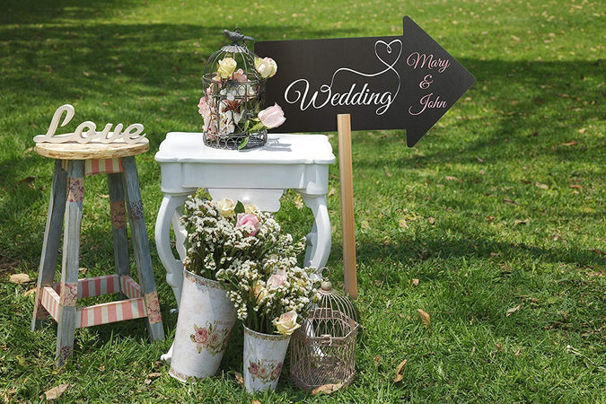 VERMES---LAVAGNA-STICK-FRECCIA-CON-ASTA-IN-LEGNO-E-PENNARELLO-A-GESSO-LIQUIDO