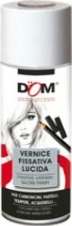 Vernice fissativa - lucida - 400 ml - DOM Giochi e giocattoli/Attività creative/Accessori per disegnare e colorare/Pittura/Colori a tempera Eurocartuccia - Pavullo, Commerciovirtuoso.it