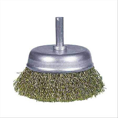 Verto spazzola a tazza c/gambo d 75 Fai da te/Utensili elettrici e a mano/Utensili a mano/Spazzole metalliche La Zappa - Altamura, Commerciovirtuoso.it
