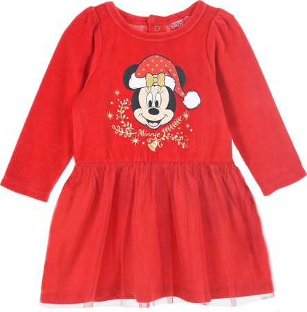 Vestito rosso Natale Minnie bambina da 6 a 24 mesi Moda/Prima infanzia/Abbigliamento/Bambina 0-24/Abitini Store Kitty Fashion - Roma, Commerciovirtuoso.it