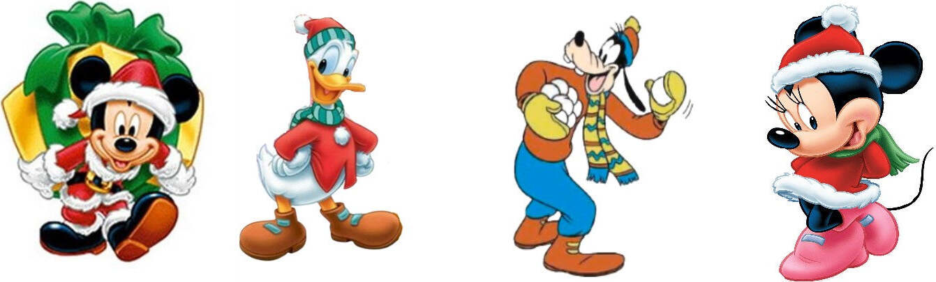 Vetrofania-per-finestre-Natale-Disney-assortito-Cartorama