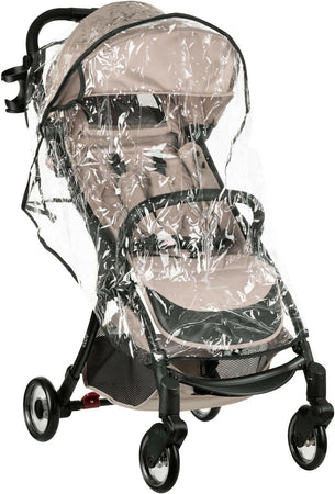 KIKKABOO Passeggino Cloe - colore BEIGE - telaio in alluminio, Pieghevole, omologato fino a 22 kg, Passeggino 0+ Mesi fino 22 Kg - Passeggino Leggero con Chiusura Compatta, Schienale Reclinabile e Regolabile, Poggiagambe