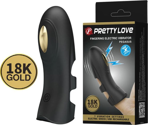 Vibratore Anale Vaginale Da Dito Pretty Love Pegasus Fingering Vibrator Con Parti In Oro 18 K E Stimolazione Elettrica 7 funzioni di vibrazione 1 funzione di stimolazione elettrica silicone Memory Salute e cura della persona/Erotismo e contraccezione/Sex toys/Vibratori/Vibratori classici Kondorama - Martinsicuro, Commerciovirtuoso.it
