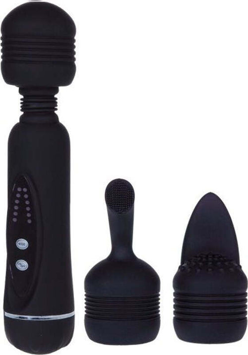 Vibratore Classico Con Punte Di Ricambio Massaggiatore Pretty Love Magical Massager 12 Funzioni 3 Teste Intercambiabili Salute e cura della persona/Erotismo e contraccezione/Sex toys/Vibratori/Vibratori classici Kondorama - Martinsicuro, Commerciovirtuoso.it