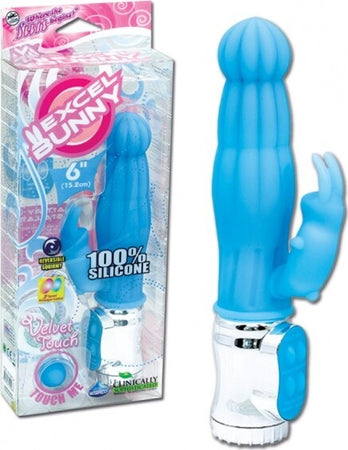 Vibratore Rabbit Punto g e Clitoride Resistente all'Acqua Vibra e Ruota Exel Bunny Rabbit 100% in Silicone 15.2 cm Salute e cura della persona/Erotismo e contraccezione/Sex toys/Vibratori/Vibratori Rabbit Kondorama - Martinsicuro, Commerciovirtuoso.it
