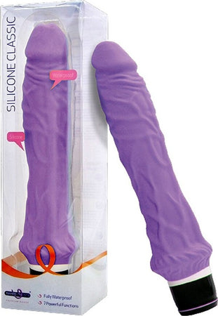 Vibratore Realistico Con Velocità Regolabile Impermeabile Seven Creations Big Purple – Fallo Realistico Vibrante In Silicone Viola Cm 23 Salute e cura della persona/Erotismo e contraccezione/Sex toys/Vibratori/Vibratori realistici Kondorama - Martinsicuro, Commerciovirtuoso.it
