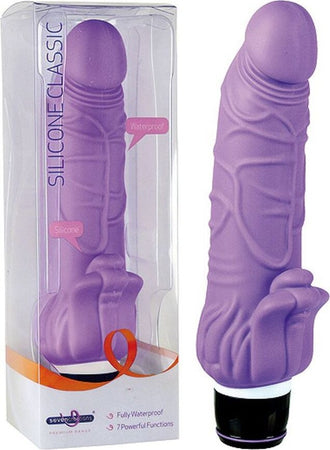 Vibratore Realistico Con Velocità Regolabile Impermeabile Seven Creations Stimu Purple – Fallo Realistico Vibrante Con Stimolatore In Silicone Viola Cm 19 Salute e cura della persona/Erotismo e contraccezione/Sex toys/Vibratori/Vibratori realistici Kondorama - Martinsicuro, Commerciovirtuoso.it