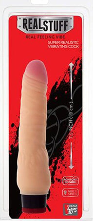 Vibratore Realistico Con Velocità Regolabile Realstuff Fallo Realistico Vibrante Con Velocità Regolabile Color Carne 8” Salute e cura della persona/Erotismo e contraccezione/Sex toys/Vibratori/Vibratori realistici Kondorama - Martinsicuro, Commerciovirtuoso.it