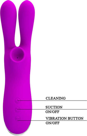 Vibratore Vaginale Rabbit Succhia Clitoride Con Doppio Stimolatore Ricaricabile Usb Pretty Love Ralap 7 + 7 Funzioni Di Vibrazione e Aspirazione Salute e cura della persona/Erotismo e contraccezione/Sex toys/Vibratori/Vibratori Rabbit Kondorama - Martinsicuro, Commerciovirtuoso.it
