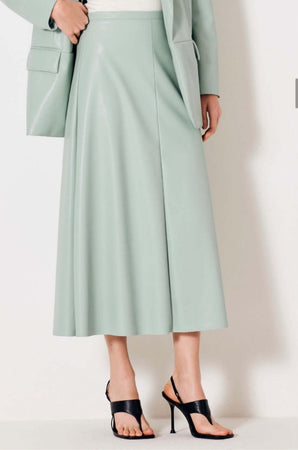 Vicolo-Gonna-Celeste-In-Eco-Pelle