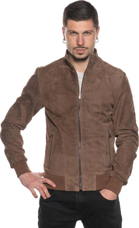 Victor---Bomber-Uomo-Testa-di-Moro-in-vera-pelle-di-scamosciata