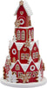 Villaggio in poliresina a forma di cono con led luminosi Ø 25 x h 42 cm Casa e cucina/Decorazioni per interni/Addobbi e decorazioni per ricorrenze/Decorazioni natalizie/Oggettistica MagiediNatale.it - Altamura, Commerciovirtuoso.it