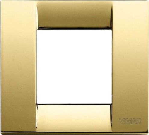 VIMAR---IDEA-PLACCA-METALLO-1-2-MODULI-ORO-LUCIDO