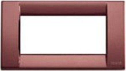 Vimar---Placca-classic-4-moduli-in-metallo-Serie-Idea-colore-bordeaux-metallizzato-16734.25