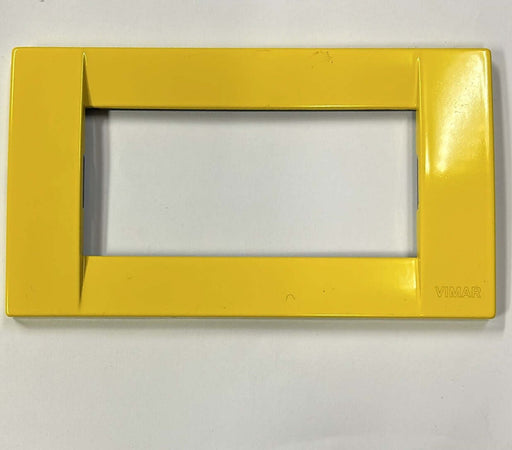VIMAR---PLACCA-IDEA-RONDO'-4-MODULI-COLORE-GIALLO-16754.02