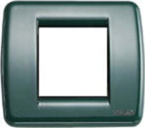 Vimar---Placca-rondò-1-2-moduli-in-metallo-colore-verde-bosco-17093.07