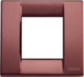 VIMAR-PLACCA-IDEA-1-2M-BORDEAUX-METALLIZZATO