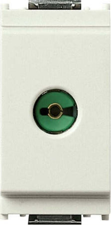 VIMAR-SERIE-IDEA-PRESA-TV-COASSIALE-SEMPLICE-D.9.5-CON-2-SERRACAVI-Z-75-OM-BIANCO-16320.S.B