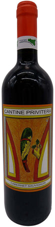 Vino Rosso Cabernet Sauvignon Cantine Privitera 100% Made in Italy Bottiglia da 75Cl Vino Siciliano Vino rosso Tesori Di Sicilia - Nicosia, Commerciovirtuoso.it