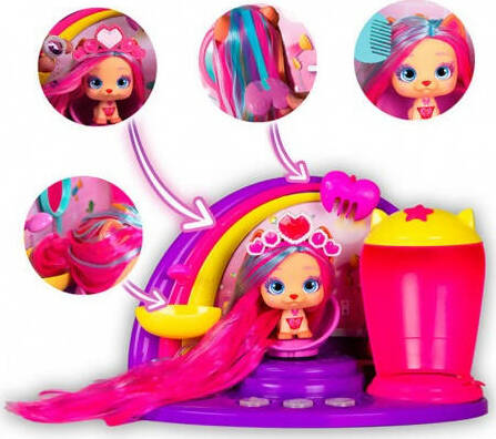 Vip Pets Glam Gems Il Salone Di Fabio And Fabia, Set Da Parrucchiere Con L'esclusiva Bambola Shiara E 17 Accessori, Regalo Giocattolo Per Bambini E Bambine Dai 3 Anni In Su Giochi e giocattoli/Personaggi giocattolo/Set da gioco con pupazzetti Cartoleria Deja Vu - Crotone, Commerciovirtuoso.it