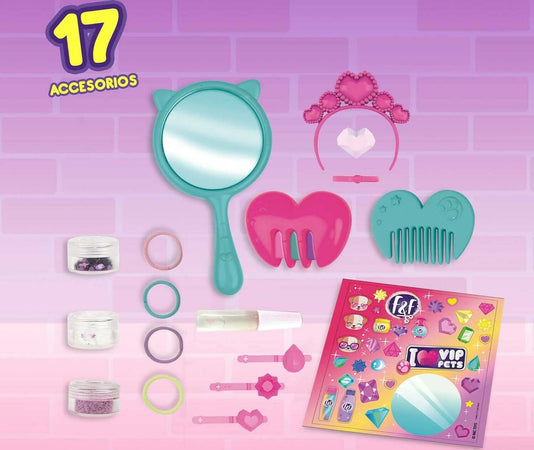 Vip Pets Glam Gems Il Salone Di Fabio And Fabia, Set Da Parrucchiere Con L'esclusiva Bambola Shiara E 17 Accessori, Regalo Giocattolo Per Bambini E Bambine Dai 3 Anni In Su Giochi e giocattoli/Personaggi giocattolo/Set da gioco con pupazzetti Cartoleria Deja Vu - Crotone, Commerciovirtuoso.it