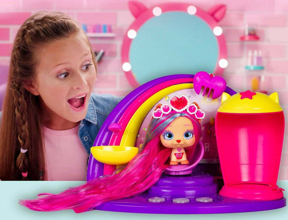 Vip Pets Glam Gems Il Salone Di Fabio And Fabia, Set Da Parrucchiere Con L'esclusiva Bambola Shiara E 17 Accessori, Regalo Giocattolo Per Bambini E Bambine Dai 3 Anni In Su Giochi e giocattoli/Personaggi giocattolo/Set da gioco con pupazzetti Cartoleria Deja Vu - Crotone, Commerciovirtuoso.it