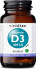 Viridian-Vitamina-D3-400-UI-30-capsule-Integratore-alimentare