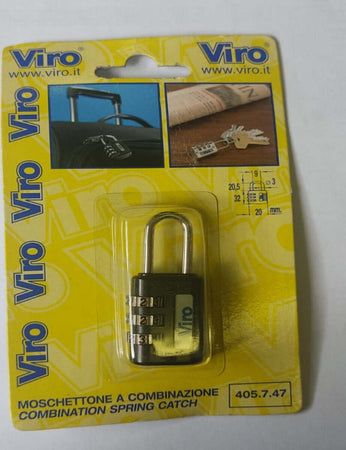 VIRO---LUCCHETTO-CON-MOSCHETTONE-A-COMBINAZIONE---COLORE-NERO