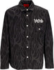 VISION-OF-SUPER-Camicia-Manica-Lunga-Uomo-Aop-Flames-Print-Shirt-Black-da-uomo