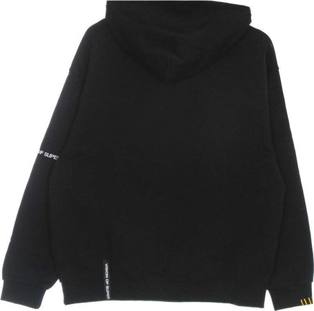 VISION-OF-SUPER-Felpa-Leggera-Cappuccio-Uomo-Harlequin-Print-Oversize-Hoodie-Black-da-uomo