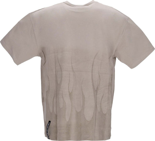 VISION-OF-SUPER-Maglietta-Uomo-Corrosive-Flames-Tee-London-Fog-da-uomo