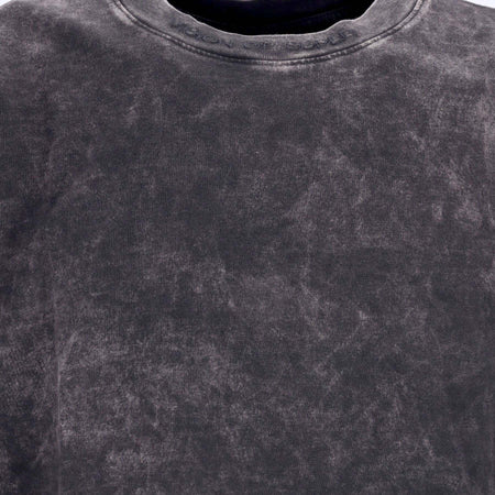 VISION-OF-SUPER-Maglietta-Uomo-Embroidered-Flames-Tee-Grey/white-da-uomo