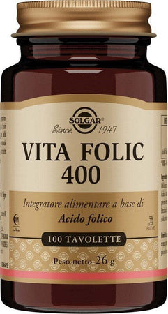 VITA-FOLIC-400-integratore-alimentare-100-tavolette-Solgar