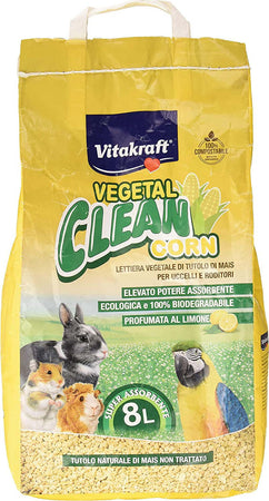 Vitakraft-Lettiera-roditori-Vegetal-Clean-Corn-8L