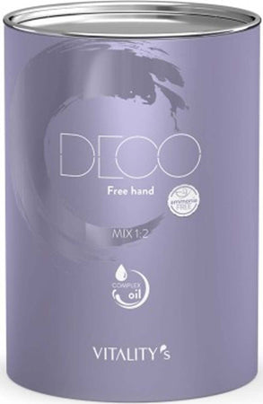 Vitality's Deco Fre Hand 400gr. Decolorante in Polvere Senza Ammoniaca per Schiariture a Mano Libera fino a 4 toni Bellezza/Cura dei capelli/Colore/Decoloranti per capelli MondoCapelli - Barcellona Pozzo di Gotto, Commerciovirtuoso.it