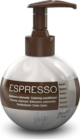 Vitality's Espresso 200 Ml Balsamo Colorante Per Capelli Balsamo Colore Per Capelli Ristrutturante Per Capelli Più Luminosi Bellezza/Cura dei capelli/Colore/Colore permanente MondoCapelli - Barcellona Pozzo di Gotto, Commerciovirtuoso.it