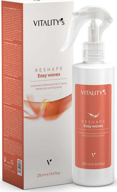 Vitality's Reshape Easy Waves 250 Ml Spray Permanente Ondulata Spray 6 A 8 Settimane Temporanea Bellezza/Cura dei capelli/Prodotti per la cura dei capelli/Permanente e volume MondoCapelli - Barcellona Pozzo di Gotto, Commerciovirtuoso.it