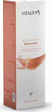 Vitality's Reshape Easy Waves 250 Ml Spray Permanente Ondulata Spray 6 A 8 Settimane Temporanea Bellezza/Cura dei capelli/Prodotti per la cura dei capelli/Permanente e volume MondoCapelli - Barcellona Pozzo di Gotto, Commerciovirtuoso.it
