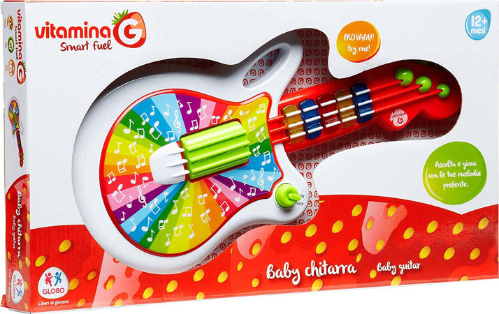 Vitamina G Globo Giocattoli Baby Chitarra Luci e Suoni 05083 Giochi e giocattoli/Giocattoli prima infanzia/Giochi musicali Scontolo.net - Potenza, Commerciovirtuoso.it