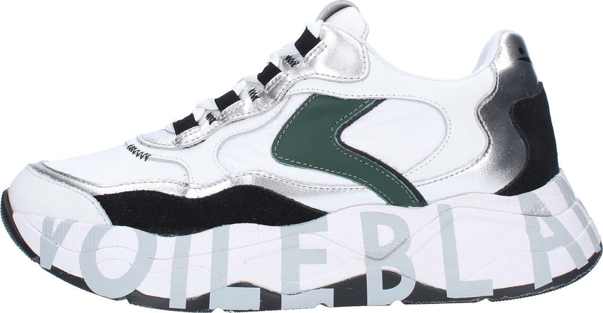 Voile-Blanche-Sneakers-White/black/silver-da-donna