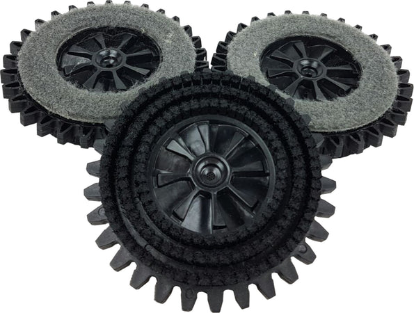 VORWERK FOLLETTO LUCIDATRICE PL515 RICAMBIO TRIS SPAZZOLE FELTRO+ SETOLE STRETTE Casa e cucina/Aspirapolvere e pulizia di pavimenti e finestre/Accessori per aspirapolvere/Batterie e parti sostitutive Rossi Ricambi - Venetico Marina, Commerciovirtuoso.it