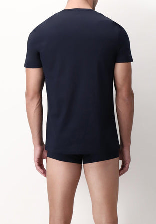 Perofil Maglia Intima da Uomo Girocollo Maniche Corte Filo Scozia Active VPRT00320 S29 - Passarelli Biancheria