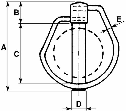 Spina scatto forgiata ø11x70mm