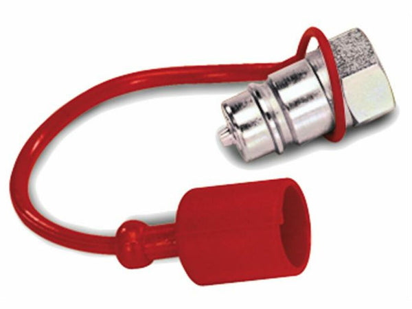 Tappo Parapolvere Rosso Innesti Maschio M1/2"