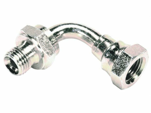 Adattatore maschio/femmina 90° da 1/2". Confezione da 2pz