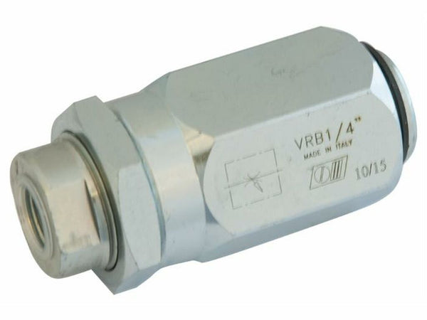 Valvola di strozzamento bidirezionale da 1/4"