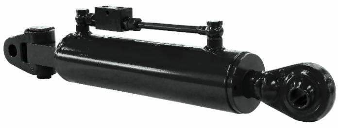Terzo punto idraulico per trattore alesaggio 90mm Ø stelo 45mm lunghezza 700-850mm verniciatura RAL 7021