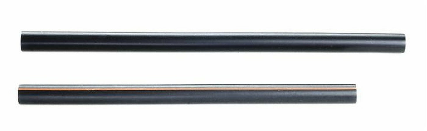 Tubo mungitura nero per aria 205x7mm confezione da 2 pezzi