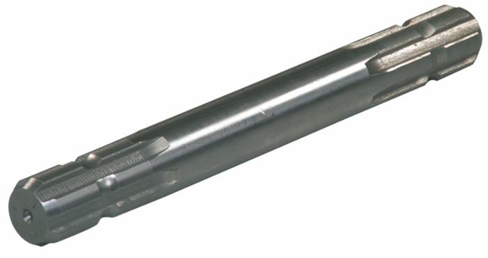 Perno con doppia presa di forza con profilo interno 1"3/8 con 6 scanalature e lunghezza 300mm